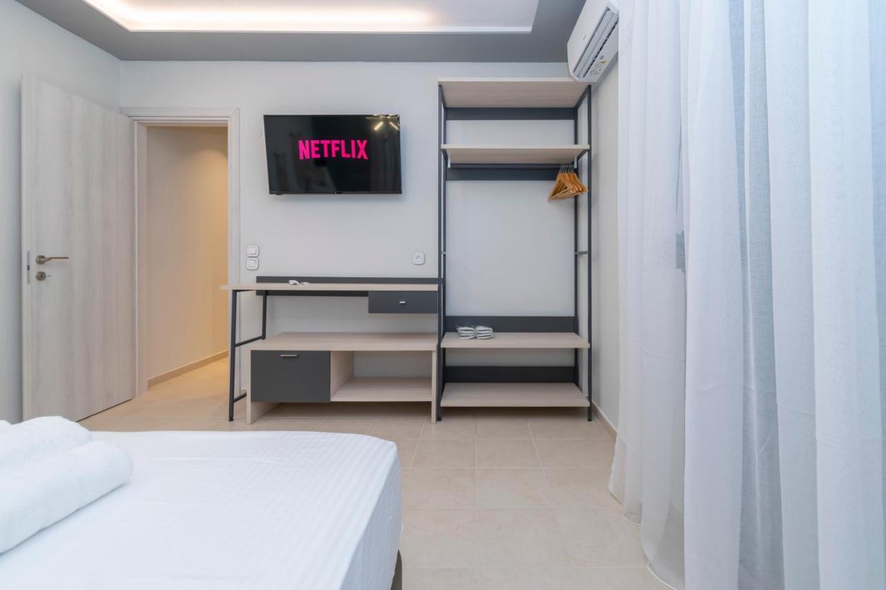 Sithoniars Luxury Ground Floor Apartment With Private Garden Neos Marmaras Eksteriør billede