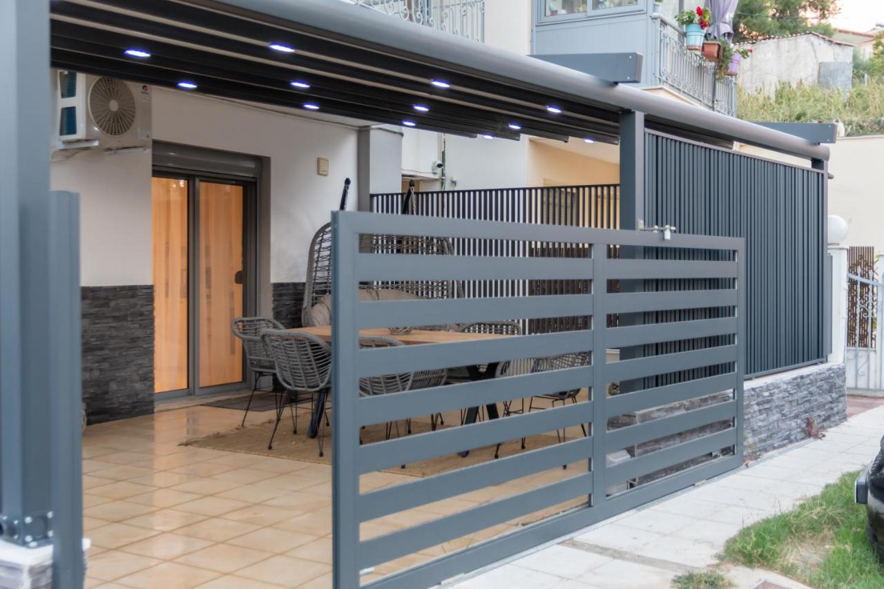 Sithoniars Luxury Ground Floor Apartment With Private Garden Neos Marmaras Eksteriør billede